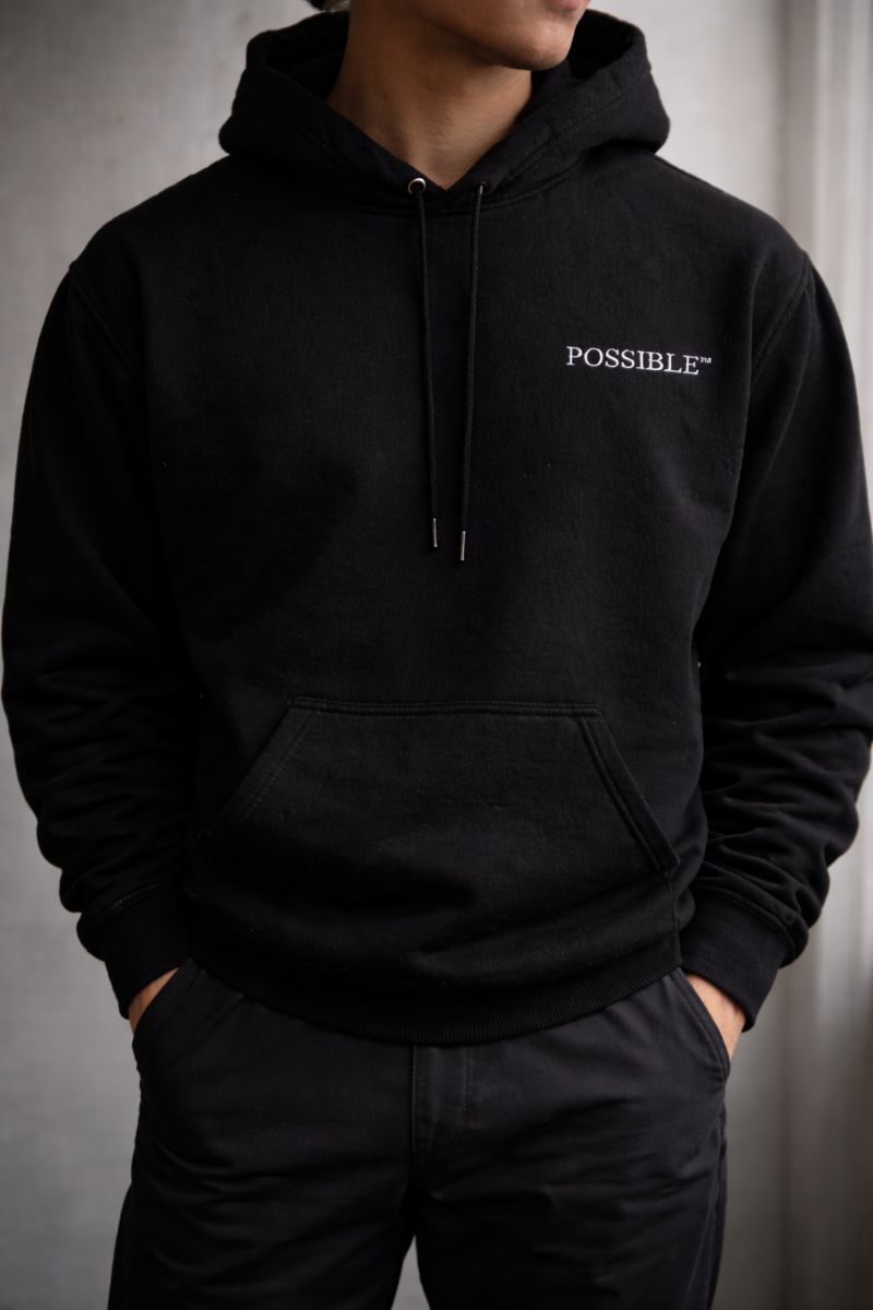 POSSIBLE™ Black Hoodie