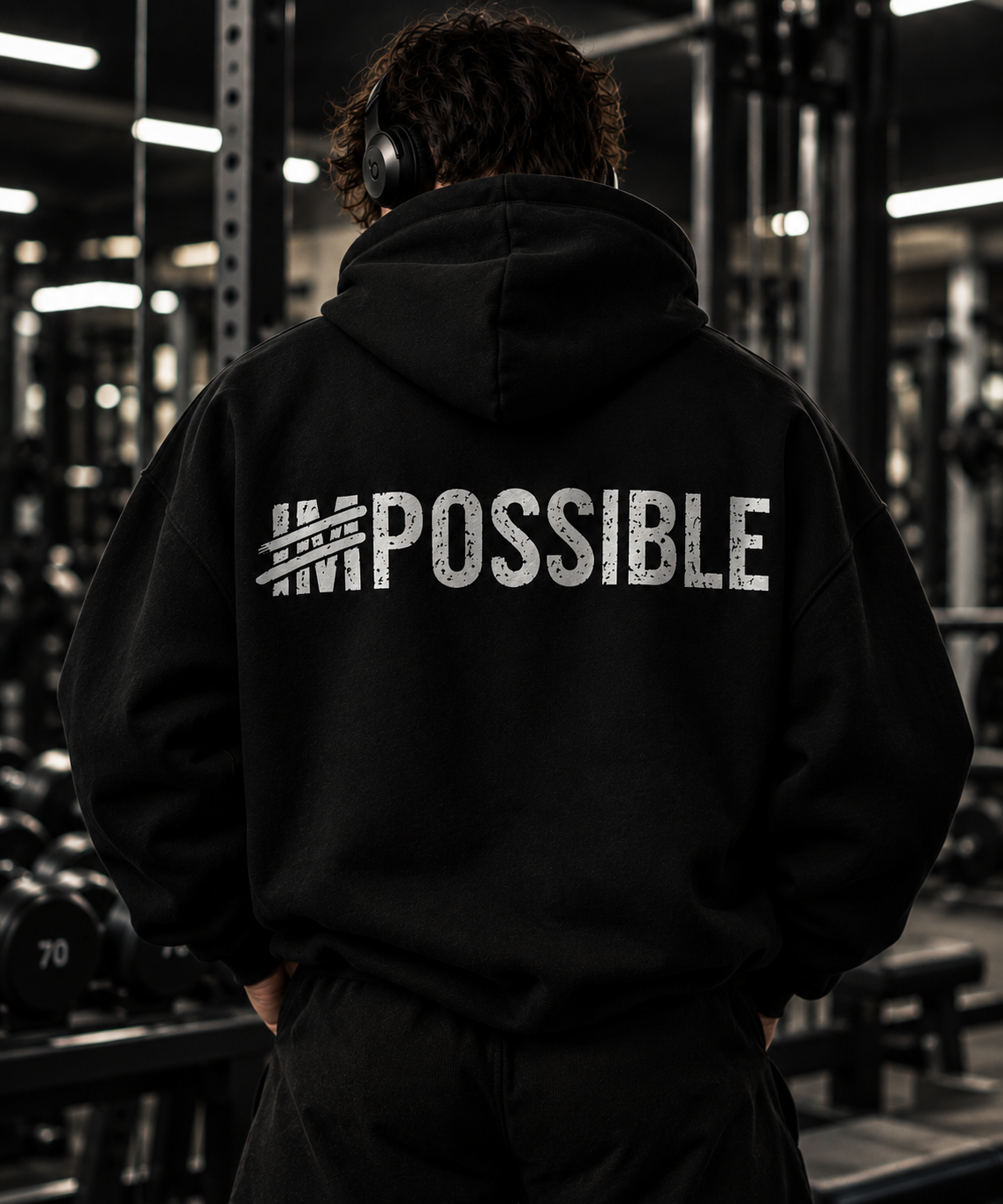 POSSIBLE™ Black Hoodie